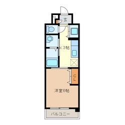 East Court Sakurabashiの物件間取画像